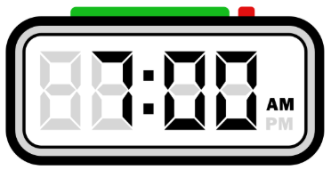 Listen and circle. Thông tin: “In the afternoon.” → Hình ảnh B là đồng hổ điểm lúc 3 giờ chiều → khoanh B. (ảnh 1)
