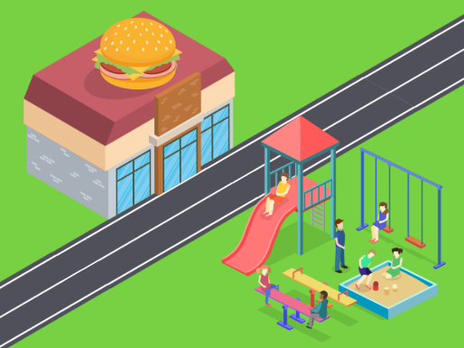 Where’s the restaurant?         __________________________. (ảnh 1)