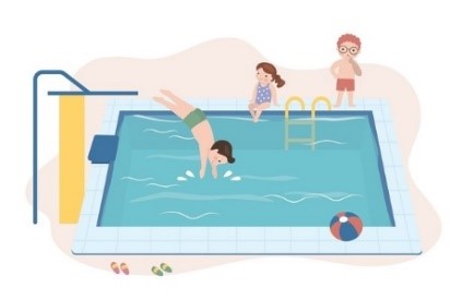 Where does he go on Saturdays? A. He goes to the shopping centre. B. He goes to the sports centre. C. He goes to the swimming pool. (ảnh 1)