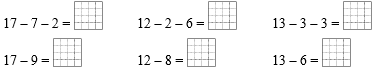 Tính nhẩm. 17 – 7 – 2 = .... (ảnh 1)