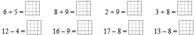 Tính nhẩm: 6 + 5 = ... (ảnh 1)