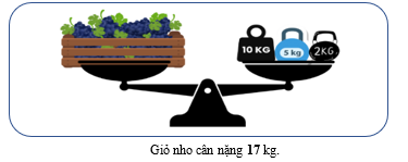 Số? Giỏ táo cân nặng .... kg. (ảnh 3)