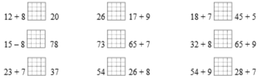 Điền dấu thích hợp  <, >, =? 12 + 8 ....  20              (ảnh 1)
