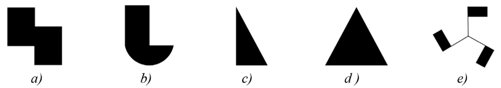 Cho các hình dưới đây:  Có bao nhiêu hình có trục đối xứng? (ảnh 1)