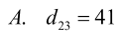 Cho các ma trận A=(3 1 5 −2 0 6 4 0); B=(1 2 −4 −5 1 3 8 0 1); C=(1 0 −3 4 7 1 2 5 9). Biết D= (2A+3B)C. Tìm phần tử .d23 ? (ảnh 1)