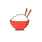 H&igrave;nh ảnh Ch&eacute;n Cơm C&oacute; Họa Sĩ Vector PNG , Cơm, Việc, đũa PNG v&agrave; Vector với  nền trong suốt để tải xuống miễn ph&iacute;