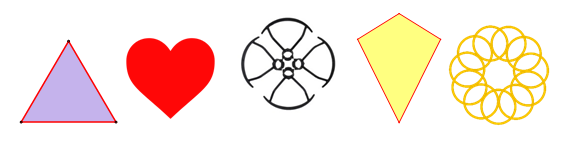 Trong các hình sau, có bao nhiêu hình vừa có trục đối xứng, vừa có tâm đối xứng? (ảnh 1)