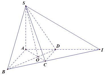 Cho hình chóp S.ABCD có đáy là hình thang ABCD (AB song song CD). Khẳng định nào sau đây là sai? (ảnh 1)