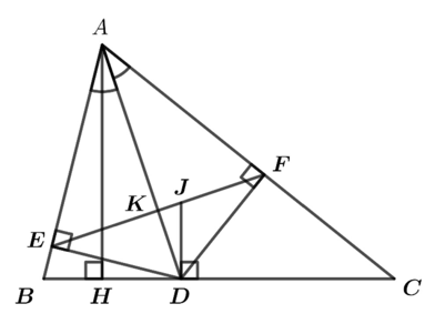 1) Cho hình vẽ bên, biết: DE = 1,6 m , CE = 2m , EA = 8,3 m (ảnh 3)