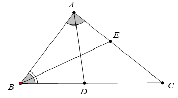 Các tia phân giác có trong hình vẽ bên là (ảnh 1)