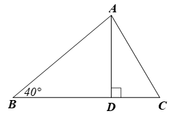 Cho tam giác ABC có AB = 4 cm, BC =4,5 cm (ảnh 1)
