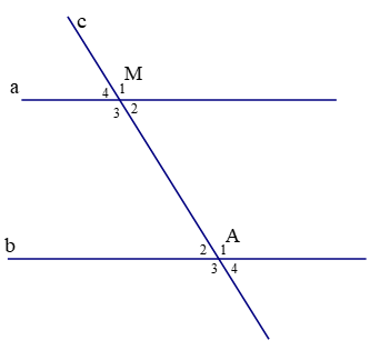 Cho hình vẽ biết: góc M2 = góc A2 = 58 độ (ảnh 1)