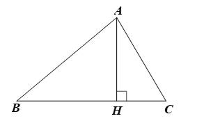 Cho tam gi&aacute;c ABC nhọn. Chứng minh rằng: (ảnh 1)