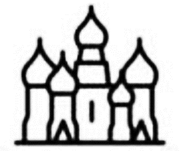 Mỗi hình vẽ dưới đây vẽ những đường nét chính của một công trình kiến trúc biểu tượng nổi tiếng trên thế giới. Hình nào không có trục đối xứng? (ảnh 3)