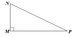 Cho tam giác MNP vuông tại M. Khi đó tan MNP bằng (ảnh 1)