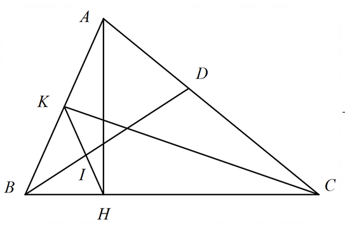 1) Một nhóm các bạn học sinh lớp 8 đã thực hành đo chiều cao AB của một bức tường như sau (ảnh 3)