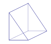 Trong hình lăng trụ đứng sau có bao nhiêu mặt, bao nhiêu đỉnh và bao nhiêu cạnh? (ảnh 1)