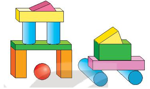 Số?     Hình bên có ..... khối trụ  	  (ảnh 1)