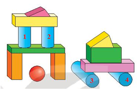 Số?     Hình bên có ..... khối trụ  	  (ảnh 2)