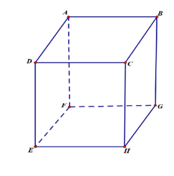 Cho hình hộp chữ nhật ABCD.EFGH như hình vẽ, có AD = 6cm (ảnh 2)