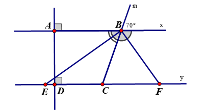 Vẽ lại hình sau vào bài kiểm tra. Cho hình vẽ sau biết AB vuông góc DC (DC vuông góc AD,\) (ảnh 3)