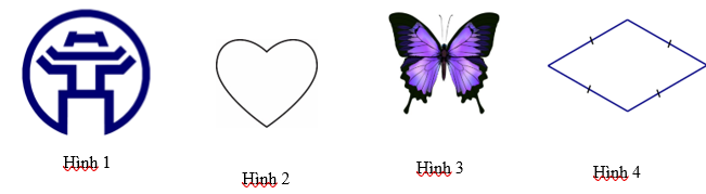 Trong các hình sau, hình nào có hai trục đối xứng? (ảnh 1)