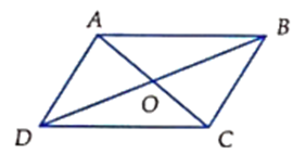 Cho hình bình hành tâm O. Kết quả nào sau đây là đúng? (ảnh 1)