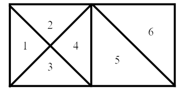 Hình vẽ dưới đây có:    	A. 3 hình bình hành và 2 hình thoi. (ảnh 2)