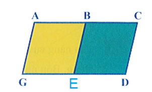 Điền vào chỗ trống:    a. Độ dài của đường gấp khúc ABEDC là: (ảnh 1)