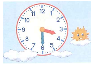 Đồng hồ bên chỉ mấy giờ?    A. 3 giờ 6 phút	B. 15 giờ 30 phút	 (ảnh 1)