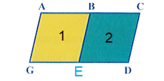 Điền vào chỗ trống:    a. Độ dài của đường gấp khúc ABEDC là: (ảnh 2)