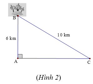 1) Một công ty dự định làm một đường ống dẫn từ một nhà máy ở địa điểm C trên bờ đến một địa điểm (ảnh 1)