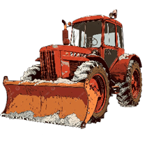 Hình ảnh Máy Cày Tuyết Máy Kéo Dọn Tuyết Bên Retro PNG , Xe Cày Tuyết, Xe Tải, Máy Kéo PNG trong suốt và Vector để tải xuống miễn phí