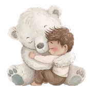 H&igrave;nh ảnh Gấu &ocirc;m Hoạt H&igrave;nh PNG , Con Gấu, Hoạt H&igrave;nh, động Vật PNG trong suốt  v&agrave; Vector để tải xuống miễn ph&iacute;