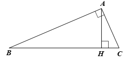 Cho tam gi&aacute;c ABC vu&ocirc;ng tại A, đường cao AH c&oacute; AC = 15 cm  (ảnh 1)