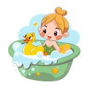 Hình ảnh Phim Hoạt Hình Bé Gái đi Chơi Với Vịt Vectơ PNG , Giờ Tắm, Nhãn Dán, Hoạt Hình PNG và Vector với nền trong suốt để tải xuống miễn phí