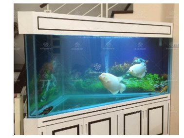 Anh Nam dùng các tấm kính cường lực hình chữ nhật để làm một bể cá có đáy là tam giác như hình vẽ. (ảnh 1)