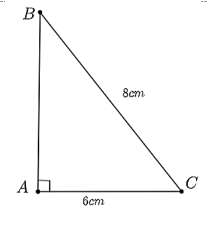 Cho tam giác ABC vuông tại A có BC = 8cm, AC = 6cm. Tỉ số lượng giác tan C là bao nhiêu? (kết quả được làm tròn đến hàng phần trăm) (ảnh 1)