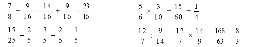 Tính phép tính 7/8 + 9 /16 (ảnh 1)