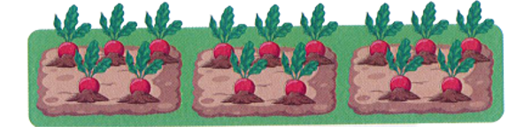 Quan sát bức tranh rồi viết phép nhân hoặc phép chia thích hợp:  (ảnh 1)