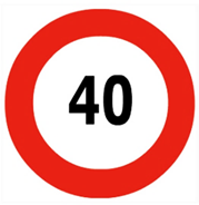 Cho các biển báo giao thông sau: Biển nào có tâm đối xứng? (ảnh 3)