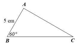 &nbsp; &nbsp; &nbsp; &nbsp; &nbsp; &nbsp;Cho tam gi&aacute;c ABC vu&ocirc;ng tại A,c&oacute; g&oacute;c {ABC} = 60 độ (ảnh 1)