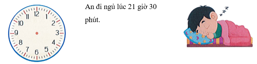 Vẽ thêm kim giờ và kim phút để đồng hồ chỉ giờ phù hợp.  (ảnh 1)