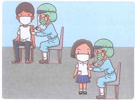 Xã Tiền Phong hiện có 3 509 trẻ em được tiêm vắc-xin mũi thứ 1 và 7 628  người lớn được tiêm mũi thứ 3 (ảnh 1)