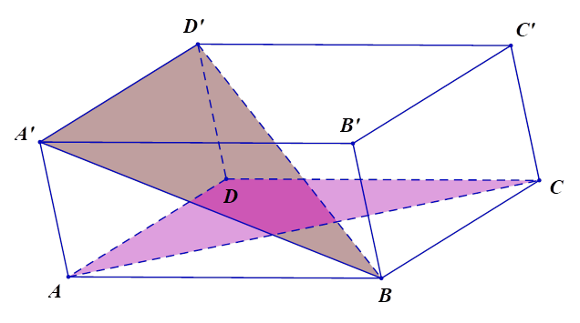 Cho h&igrave;nh hộp ABCD.A'B'C'D'. Mệnh đề n&agrave;o sau đ&acirc;y sai? (ảnh 1)
