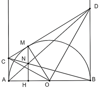 c) Đ&uacute;ng.  V&igrave;&nbsp; (cmt) n&ecirc;n \(\frac{{BH}}{{M (ảnh 1)