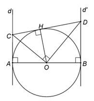 a) Đ&uacute;ng.  Ta c&oacute; \(CA,\,\,CM\) l&agrave; hai tiếp tuy (ảnh 1)