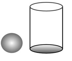 a) Tính thể tích của quả cầu nhựa. b) Tính thể tích phần nổi của quả cầu nhựa trong thí nghiệm của bạn Bình. (ảnh 1)