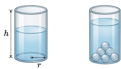 1a)  0,5đ  	  Diện t&iacute;ch xung quanh của ly nước h&igrave;nh trụ l&agrave;: (ảnh 1)