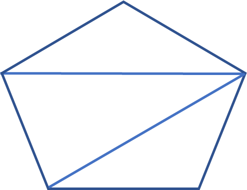 Khoanh vào chữ cái trước ý trả lời đúng. a) Hình vẽ bên có:     A. 7 đoạn thẳng 	    B. 8 đoạn thẳng    C. 9 đoạn thẳng	    D. 10 đoạn thẳng (ảnh 1)